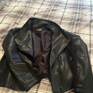 Suzy Shier Leather Jacket